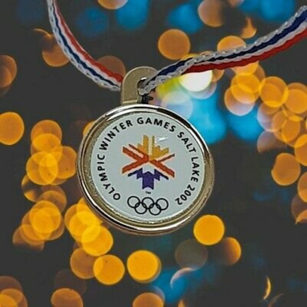 2002 Olympics Salt Lake Doll Gold Medal Mattel Barbie Dollhouse Miniature